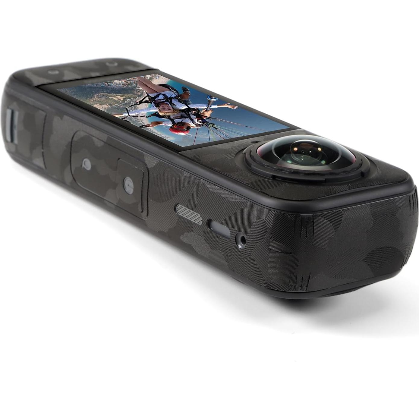 Piel Anti-Rasguños para Cámara Insta 360X5 - Calcomanías Camuflaje