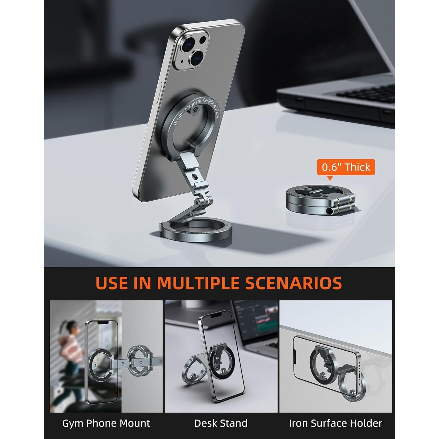 Soporte Magnético Doble CAMOLO MG-02 Plus para Teléfono