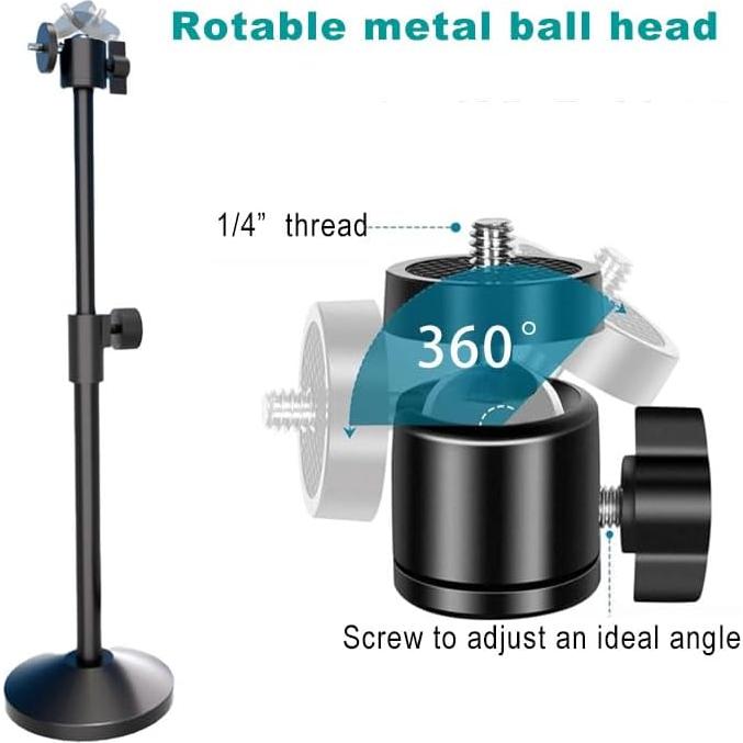 Soporte para Webcam y Teléfono Henngan Ajustable 30-45.7 cm