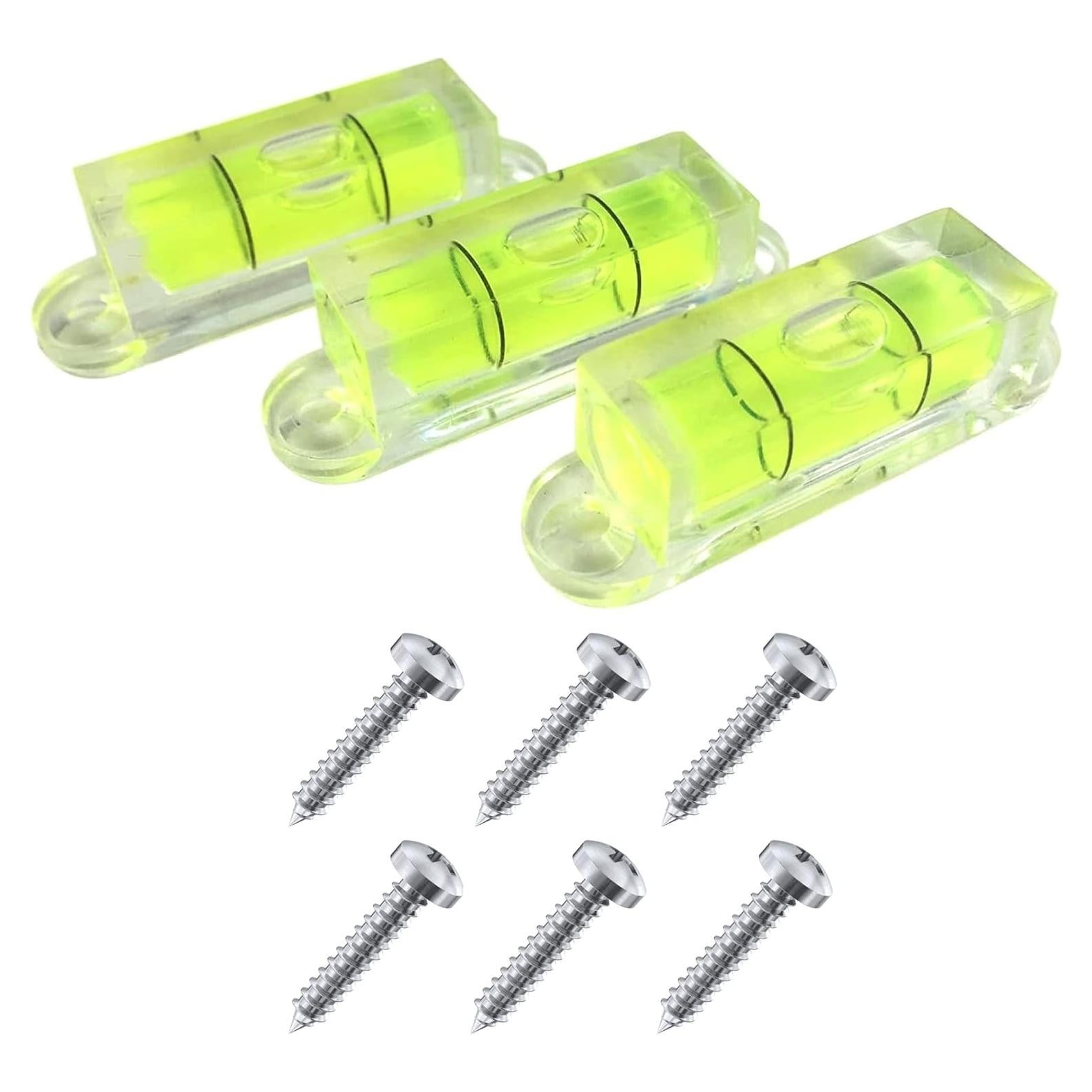 Nivel de burbuja mini atornillable Taskar x3 28mm