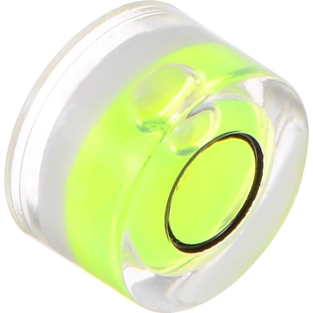 Nivel de Burbuja Circular HARFINGTON 10mm Verde para Cámara