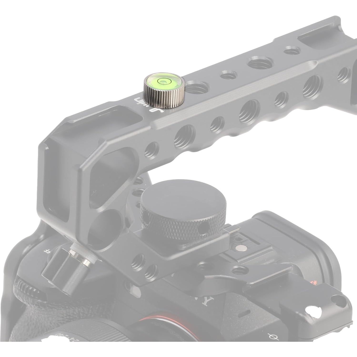 Nivel de burbuja de acero inoxidable FocusFoto 1/4"-20