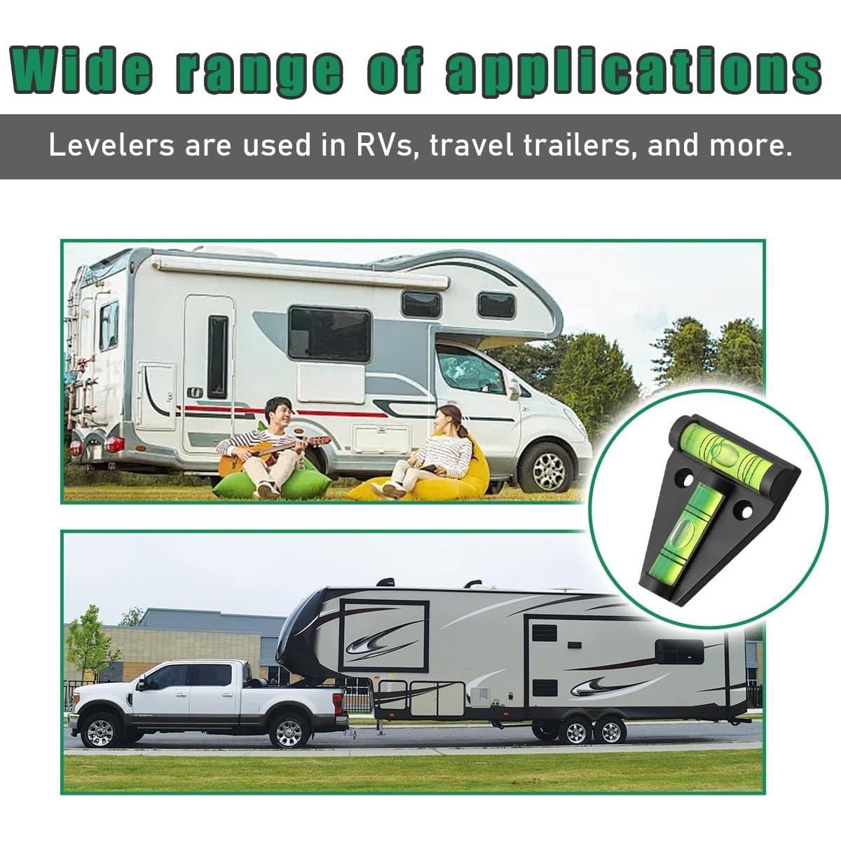 Niveladores T Tipo para RV Gasedin - 2 Pcs, 5.74x4.29cm