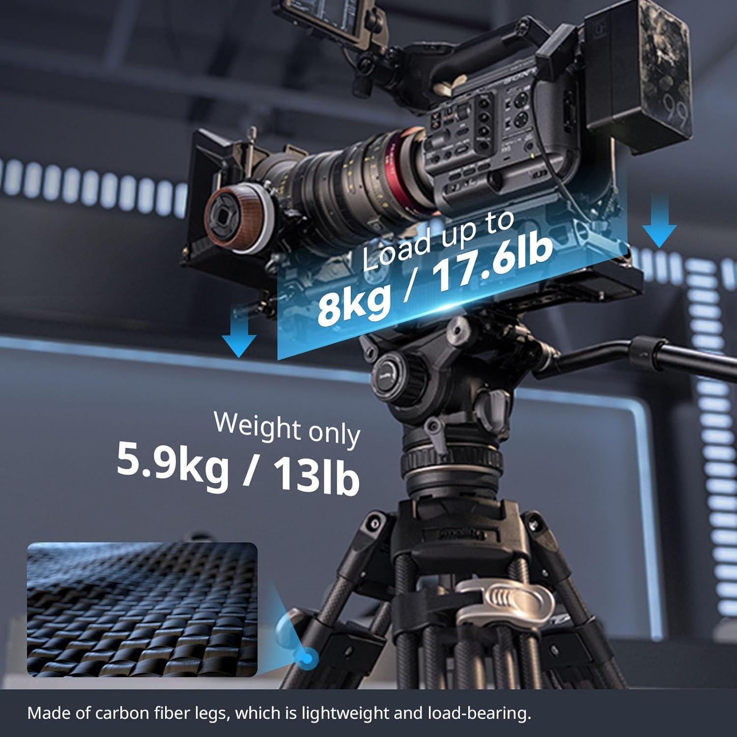 Trípode de Video SmallRig AD-120 FreeBlazer 197 cm 6kg