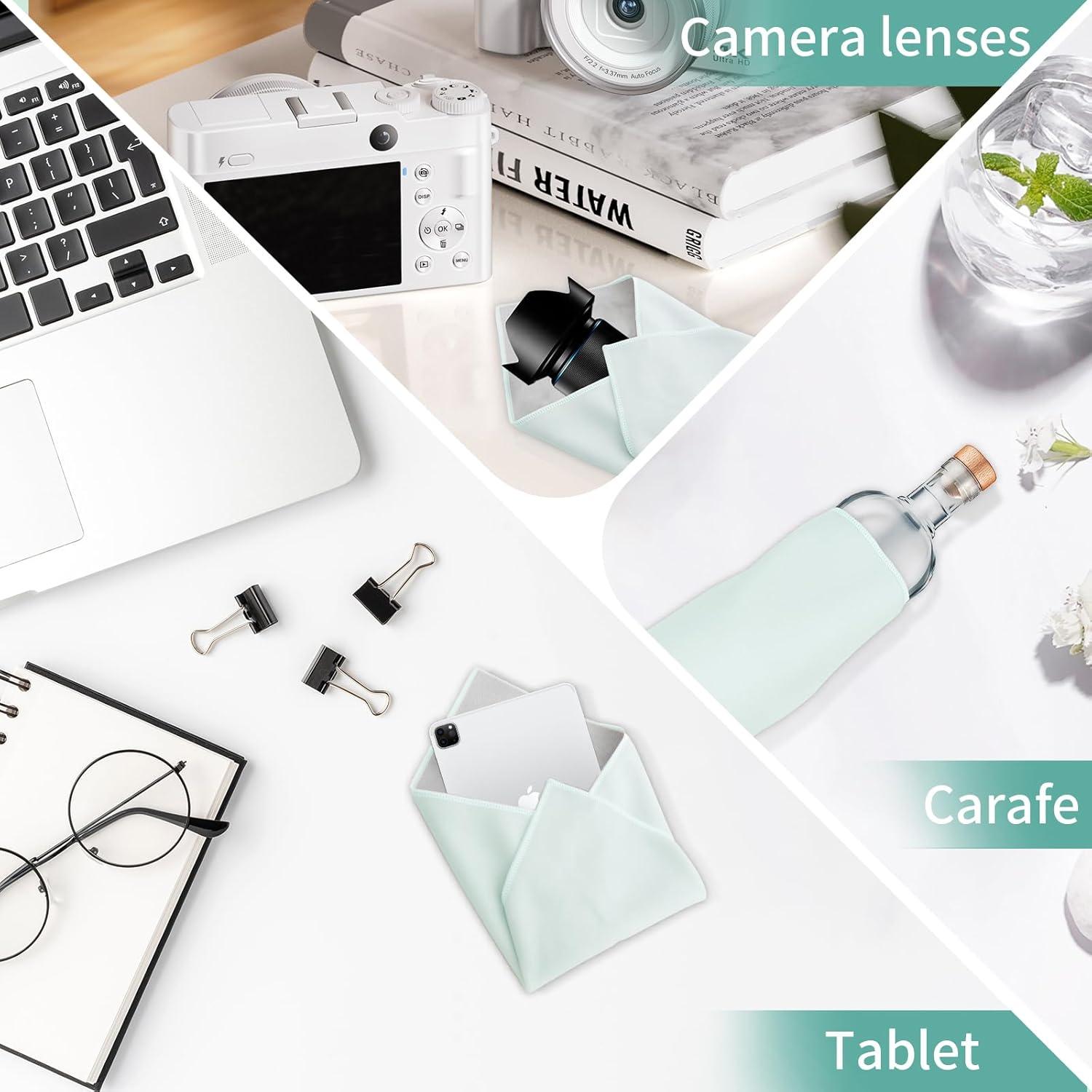 Bolsa de Maquillaje DUcare Verde 26.67 cm Portátil Autoadhesiva