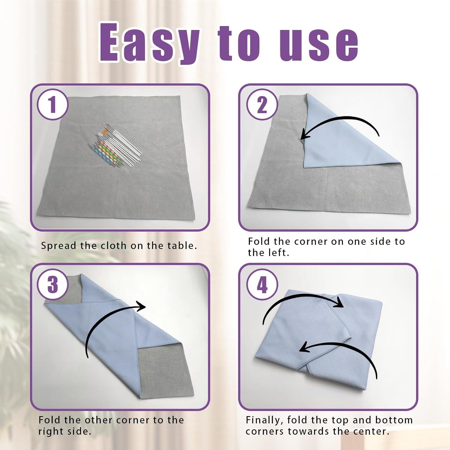 Bolsa de Maquillaje Autoadhesiva Hongliang 44.96x44.96 cm