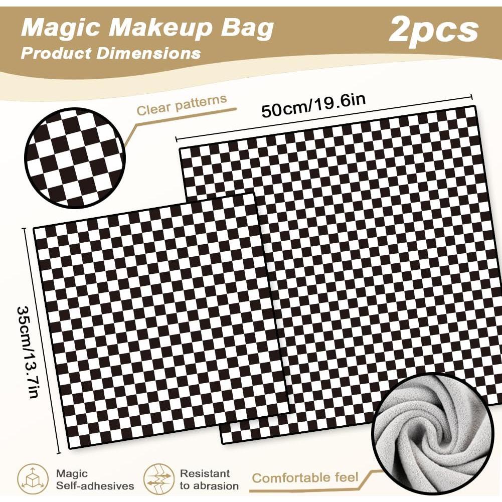 2 Hojas de Tela Mágica Autoadhesiva Doodlream 50x50 cm