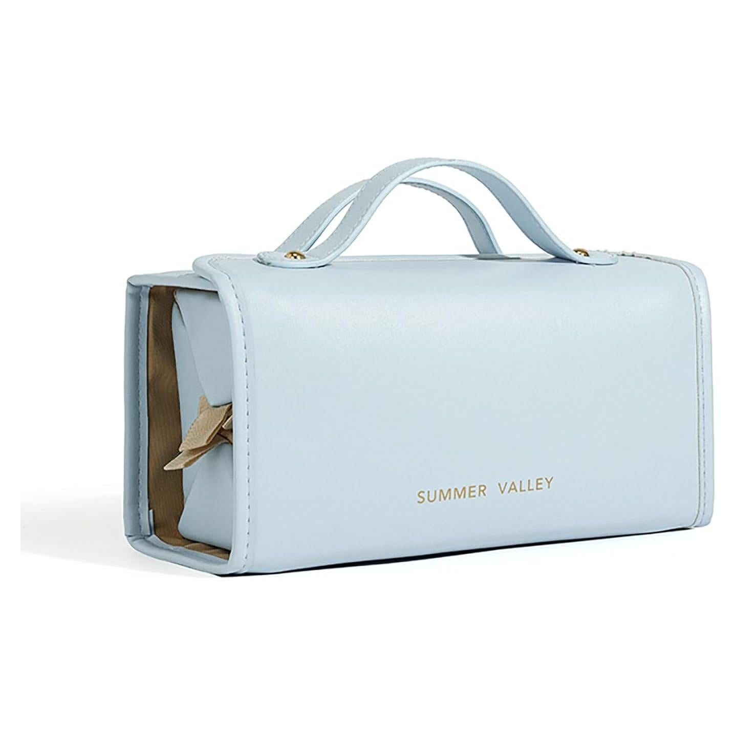 Bolsa de Maquillaje de Viaje YDR Azul 4 en 1 Organizador 24x12x12 cm