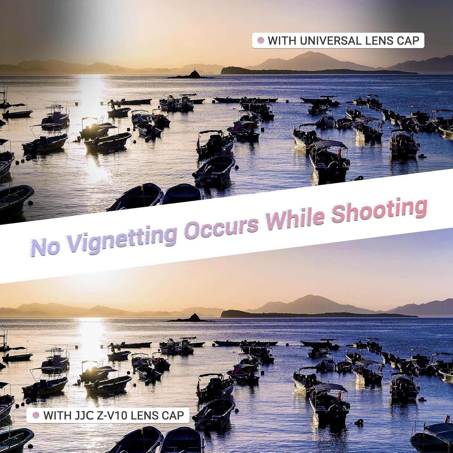 Cubierta de lente JJC para Canon PowerShot V10, a prueba de polvo y rayones