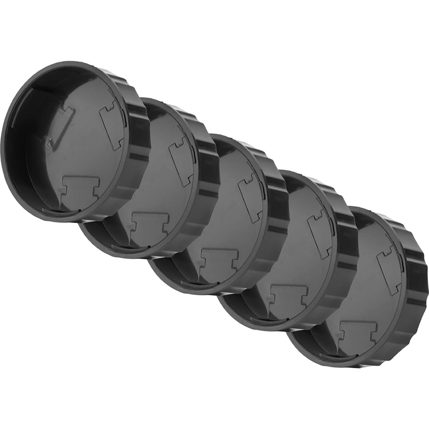 Tapa Trasera de Lente KIMISS para Montura Contax CY - Juego de 5