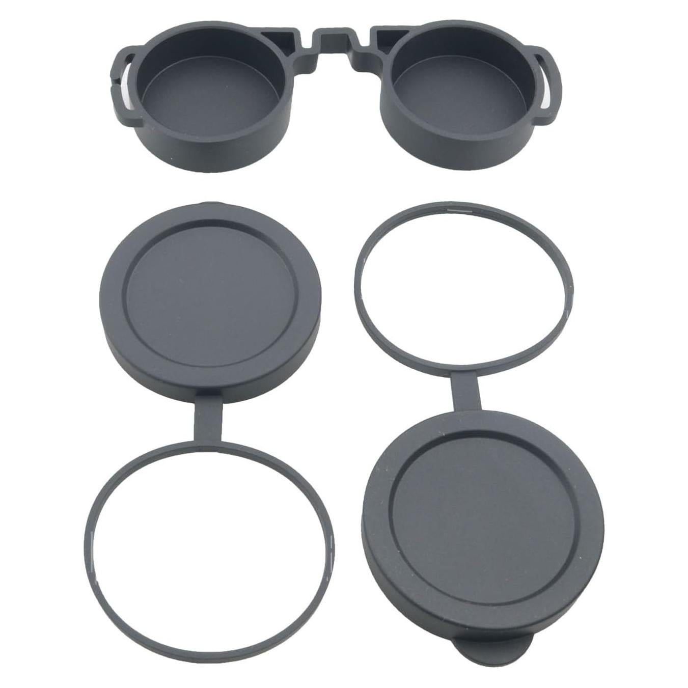 Tapa de Binoculares Ópticos WELWIK 50mm Goma Negra Impermeable