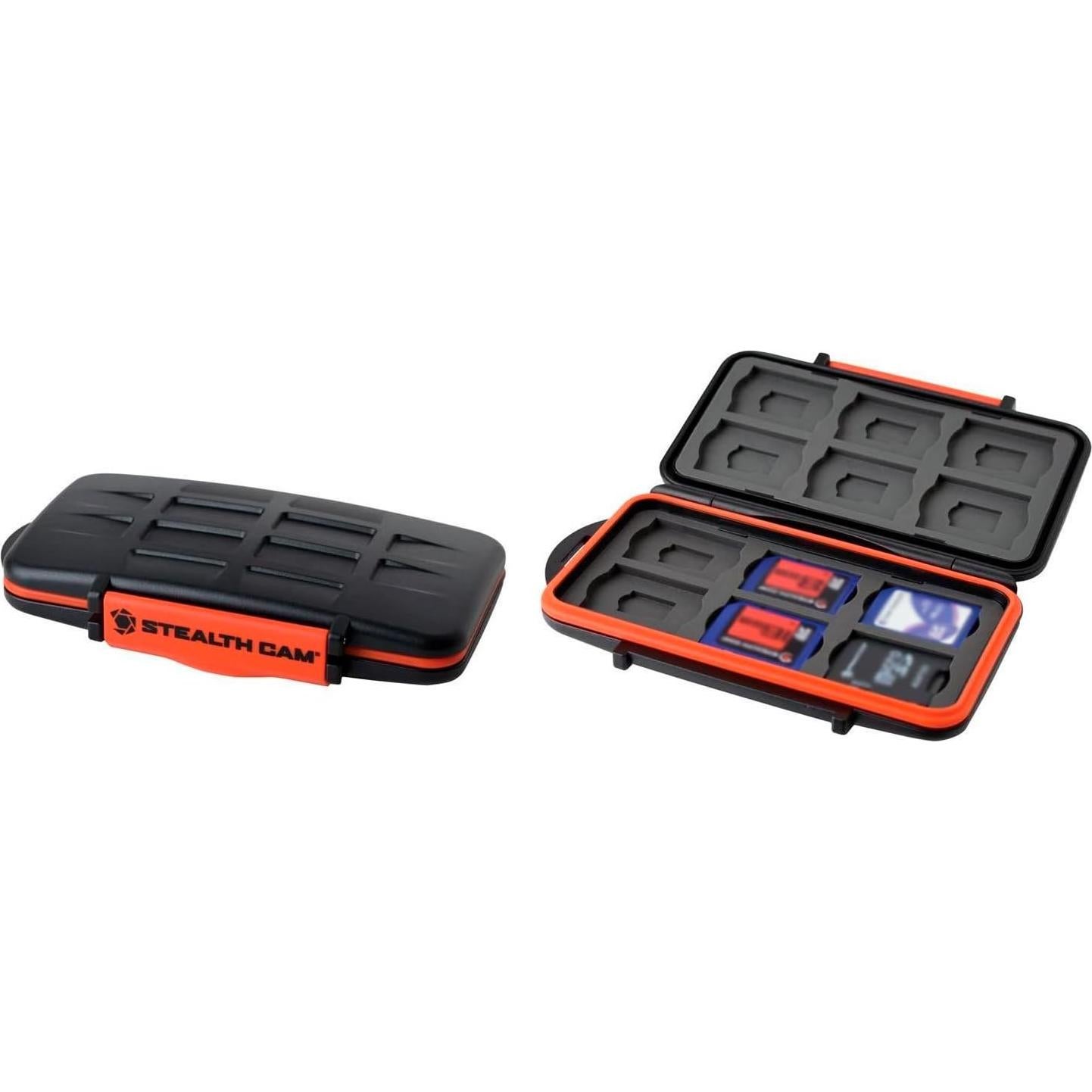 Estuche Protector Stealth Cam para 12 Tarjetas SD y microSD