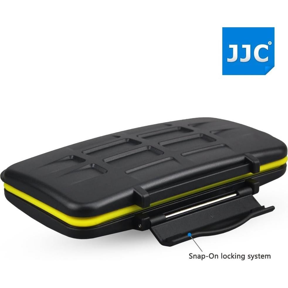 Estuche Resistente al Agua JJC MC-SD12 para 12 Tarjetas SD