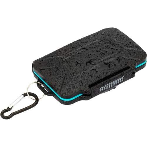 Funda para Tarjetas de Memoria Ruggard Leda Negra - 12 SD y 12 microSD