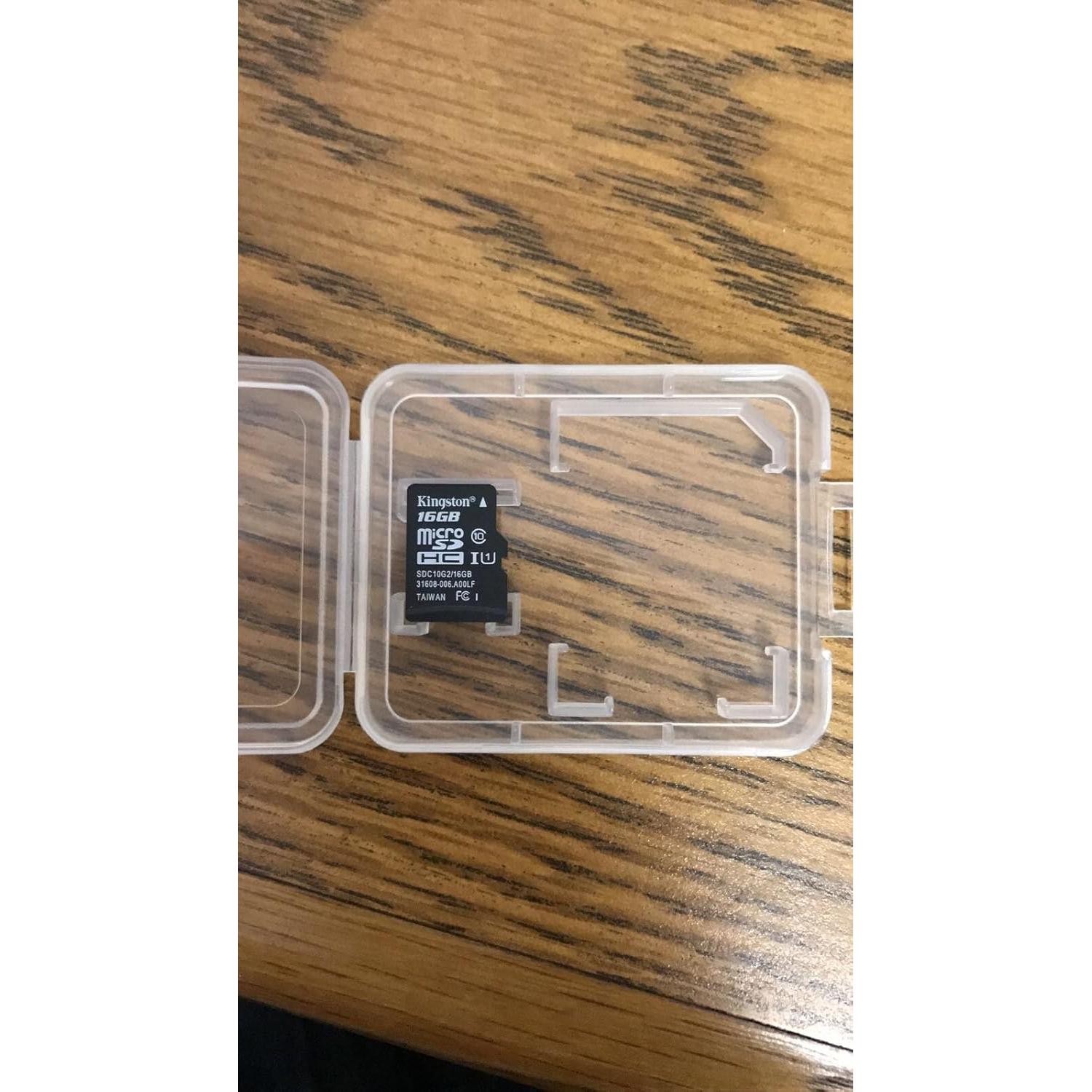 Paquete de 20 Estuches Plásticos eTECH para Tarjetas SD/MicroSD