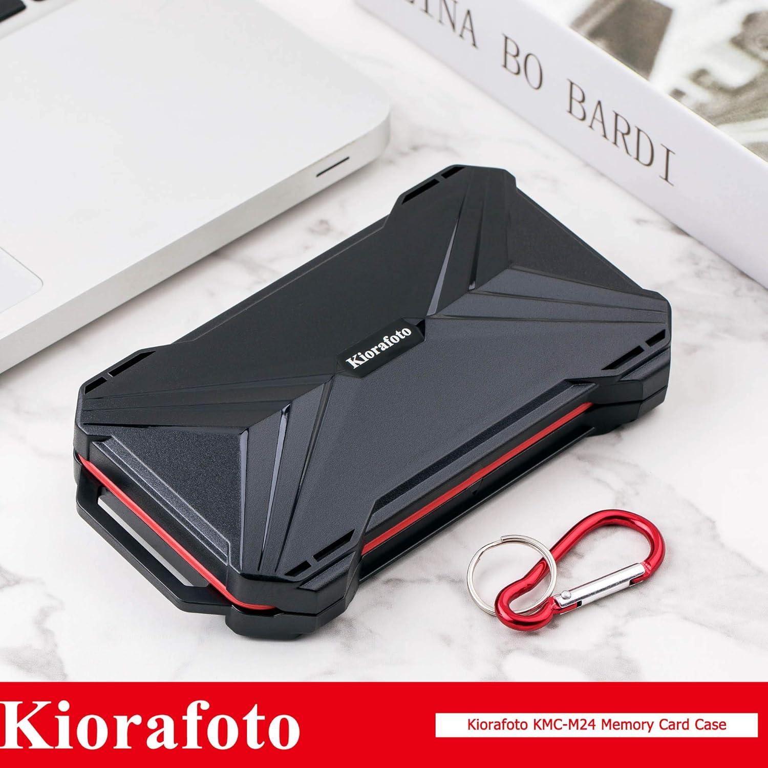 Estuche Protector Kiorafoto para 12 SD y 12 CFexpress Tipo A