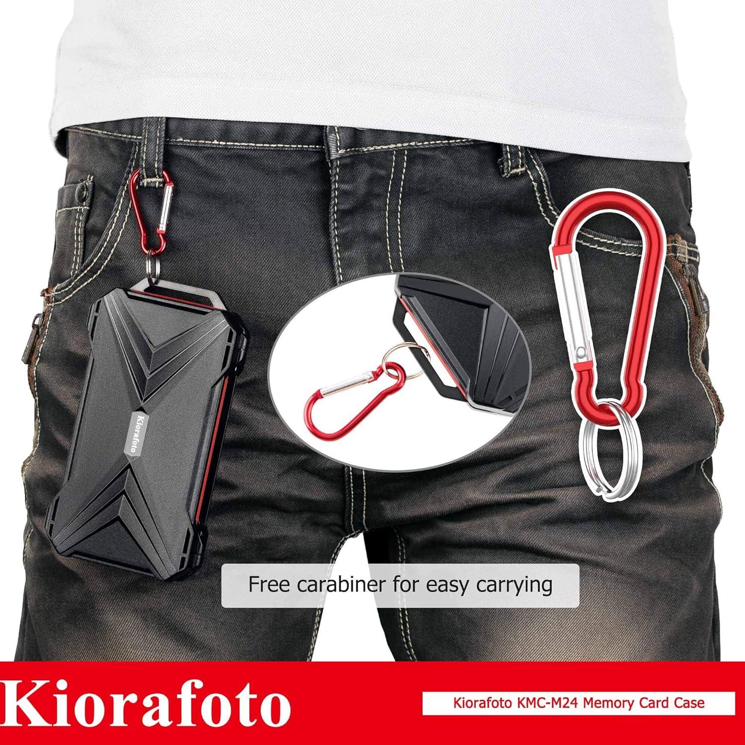 Estuche Protector Kiorafoto para 12 SD y 12 CFexpress Tipo A