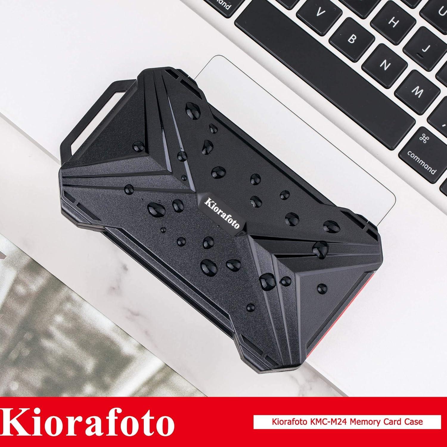 Estuche Protector Kiorafoto para 12 SD y 12 CFexpress Tipo A
