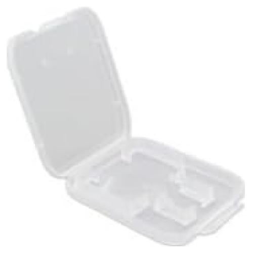 Paquete de 25 Estuches Plásticos eTECH para Tarjetas SD/MicroSD