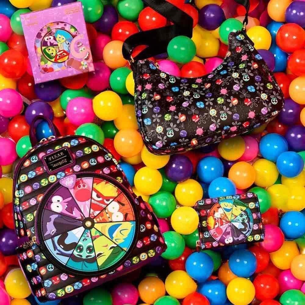 Cartera Loungefly Pixar Inside Out 2 - Cuero Vegano