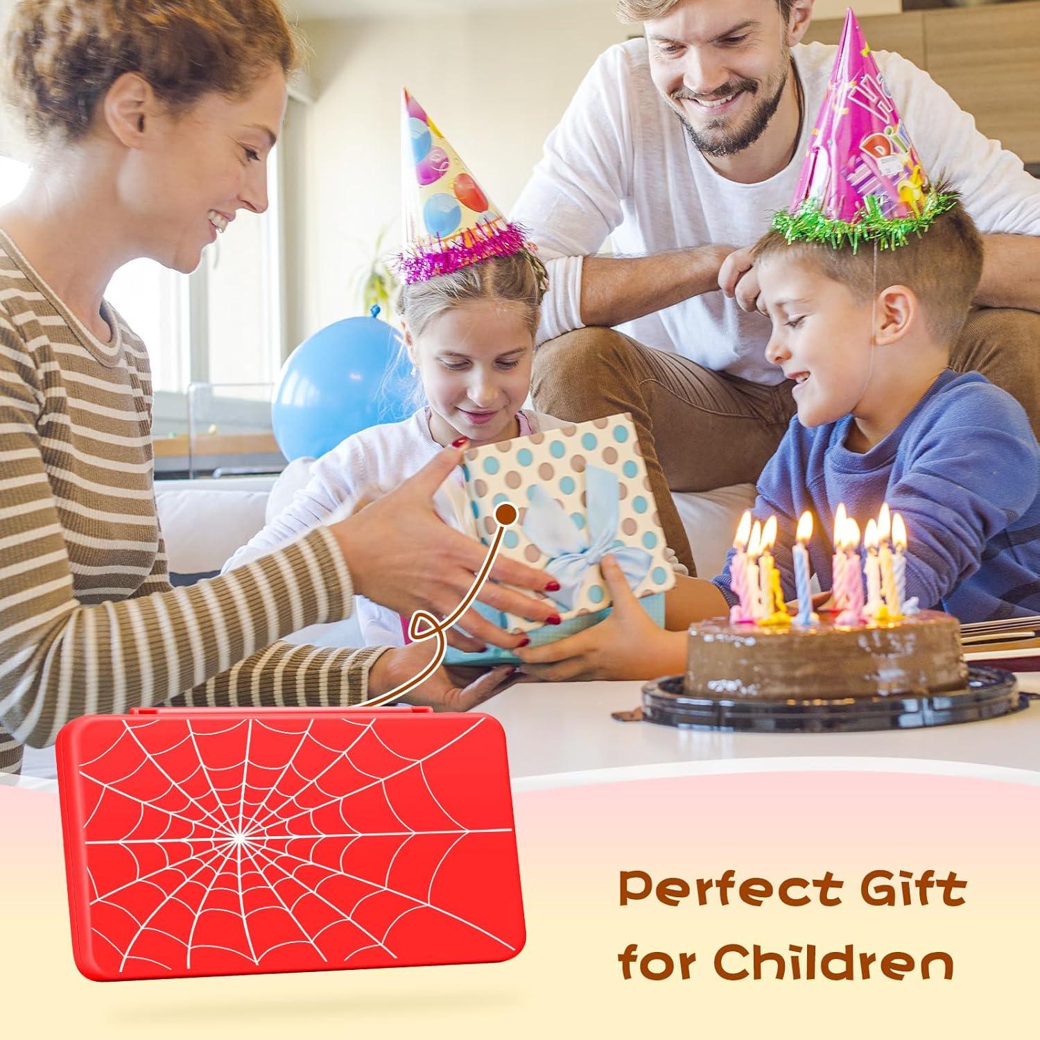 Estuche Portátil JINGDU para 48 Tarjetas Micro SD y NS, Rojo