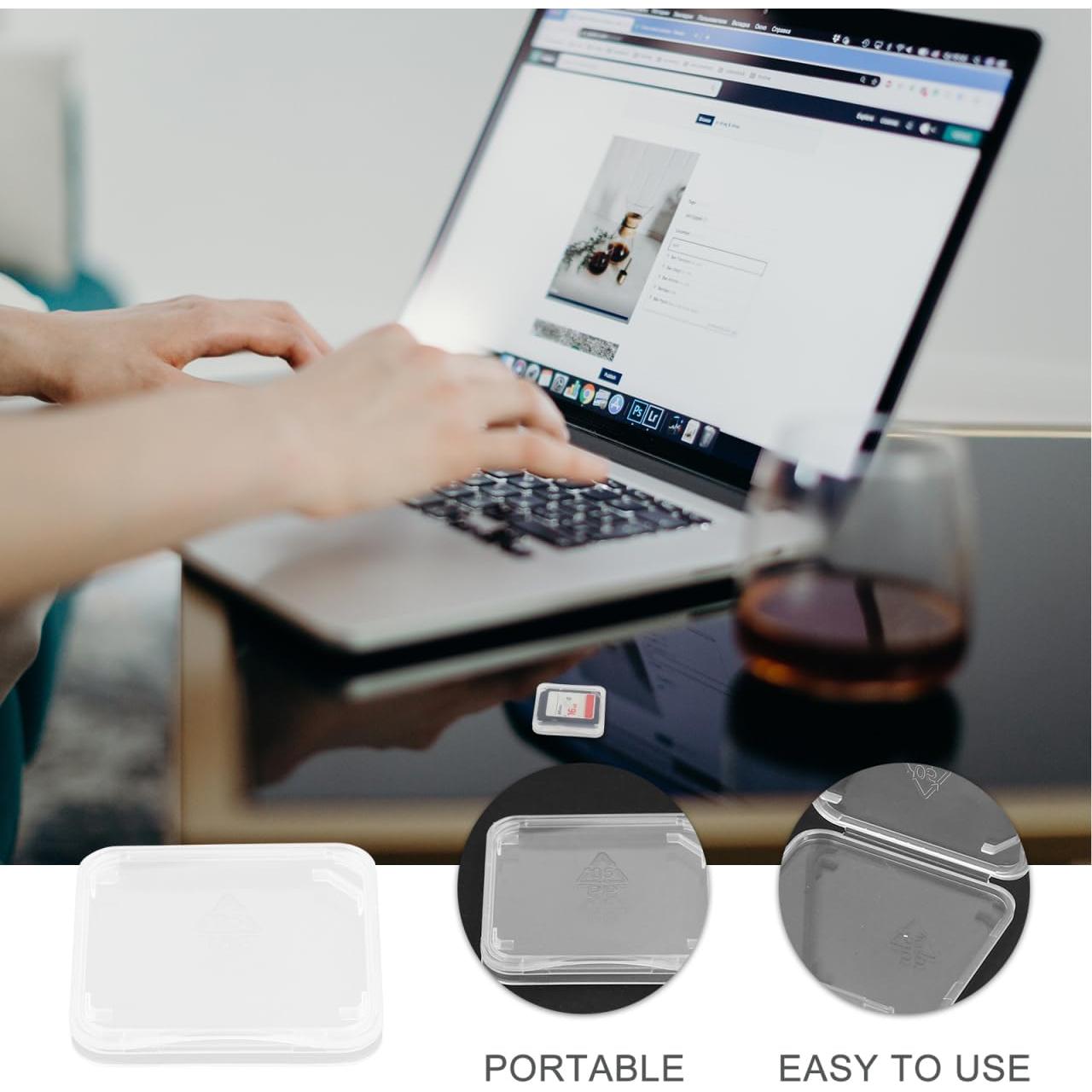 Estuche Organizador de Tarjetas de Memoria iplusmile 100 Unidades