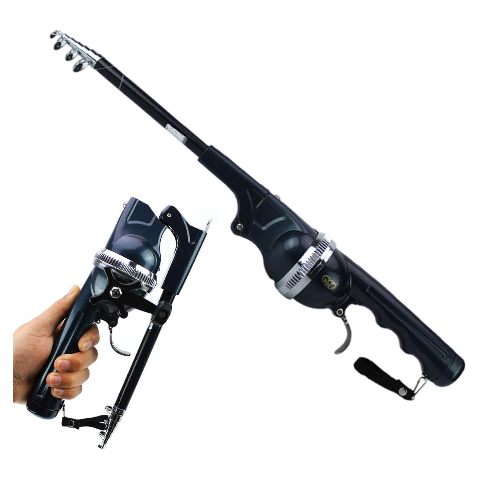 Caña de Pesca Telescópica Portátil ccsxqy 1.31m Plegable