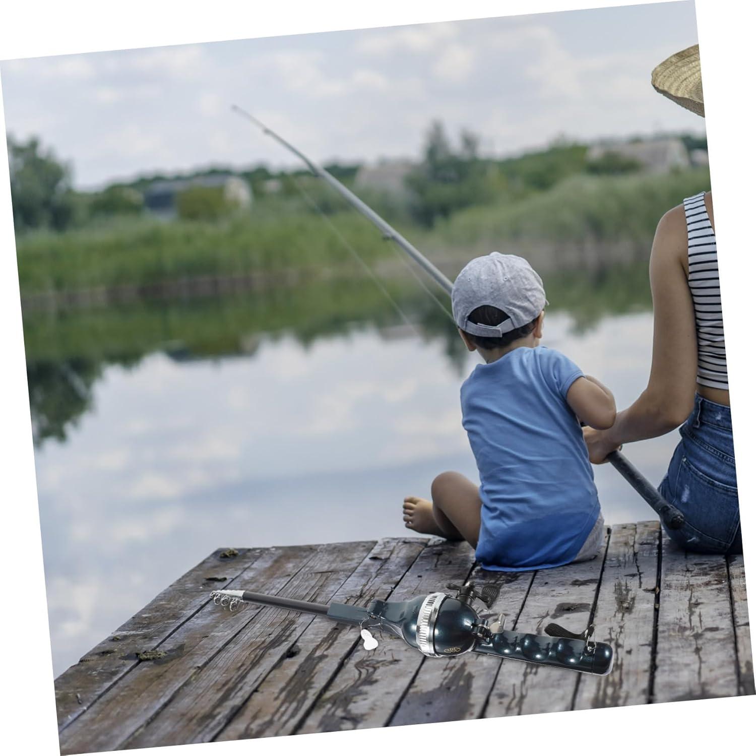 Caña de Pesca Telescópica Portátil ccsxqy 1.31m Plegable