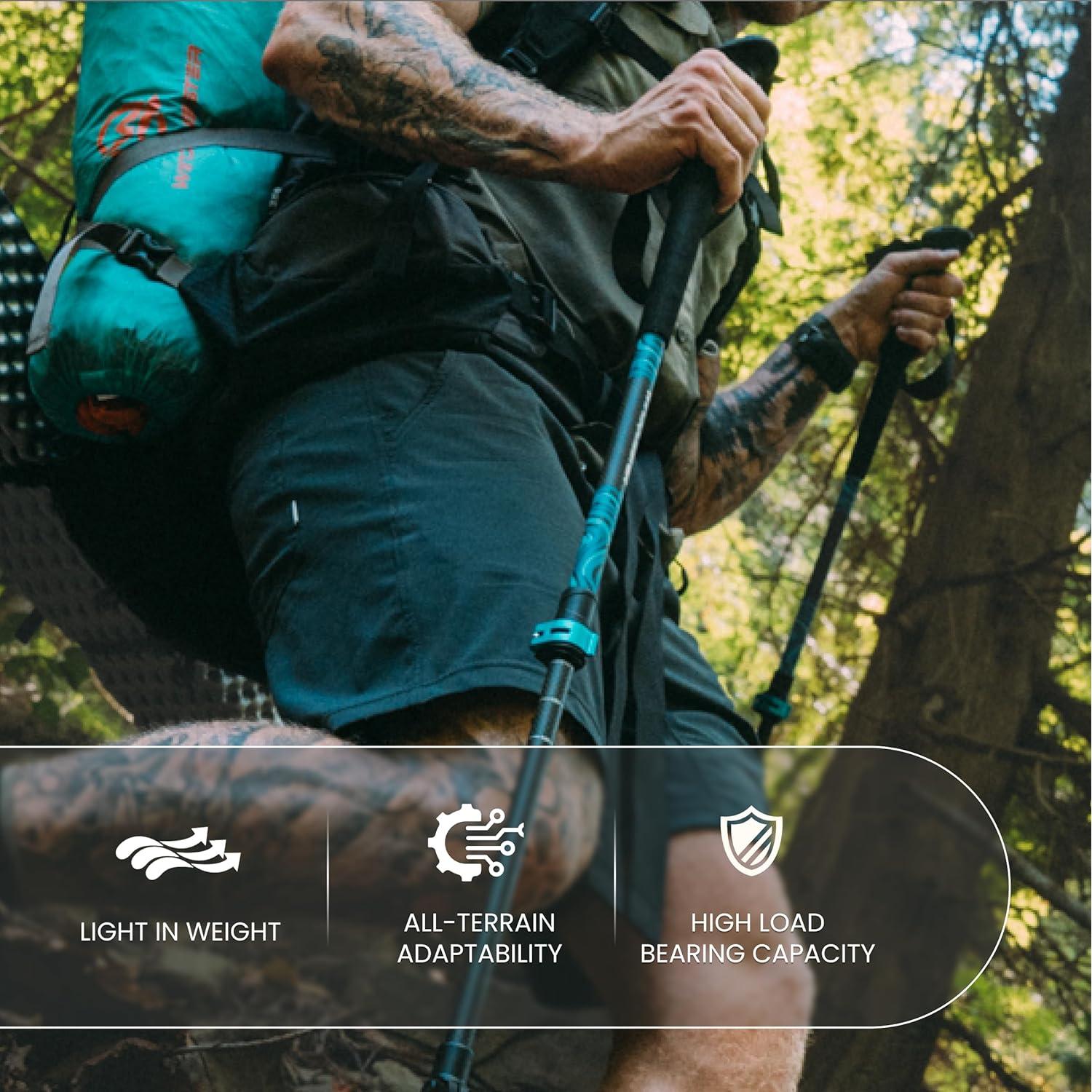 Bastones de Senderismo WINDQUESTER Strider X Ajustables 99-135 cm