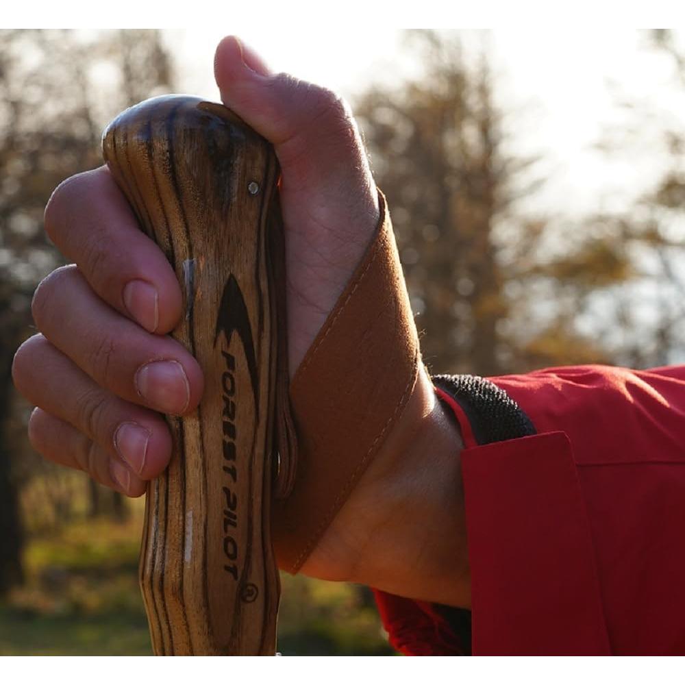 Bastón de Senderismo FOREST PILOT Madera Sassafras Ajustable 139cm