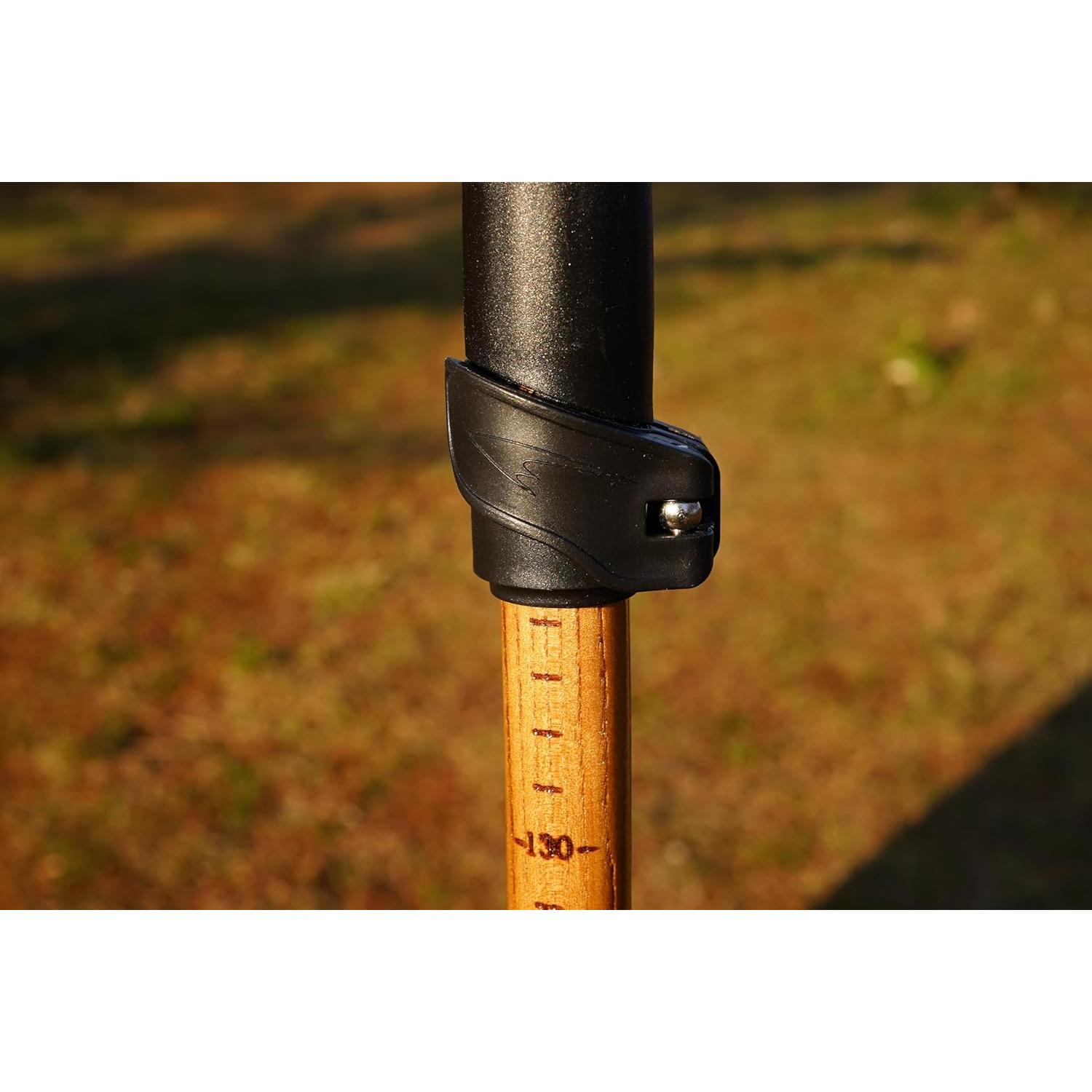 Bastón de Senderismo FOREST PILOT Madera Sassafras Ajustable 139cm