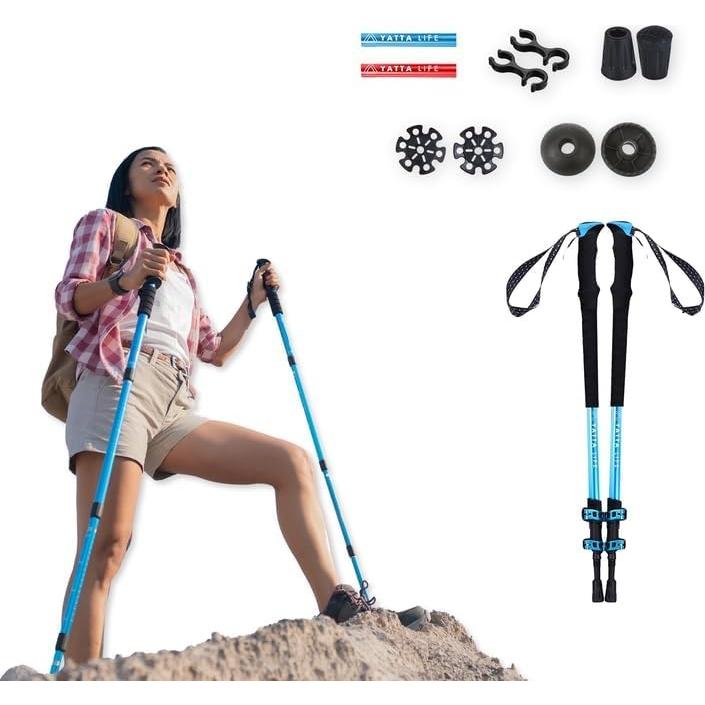 Bastones de Trekking Yatta Life Adventure Pro Plegables 135cm