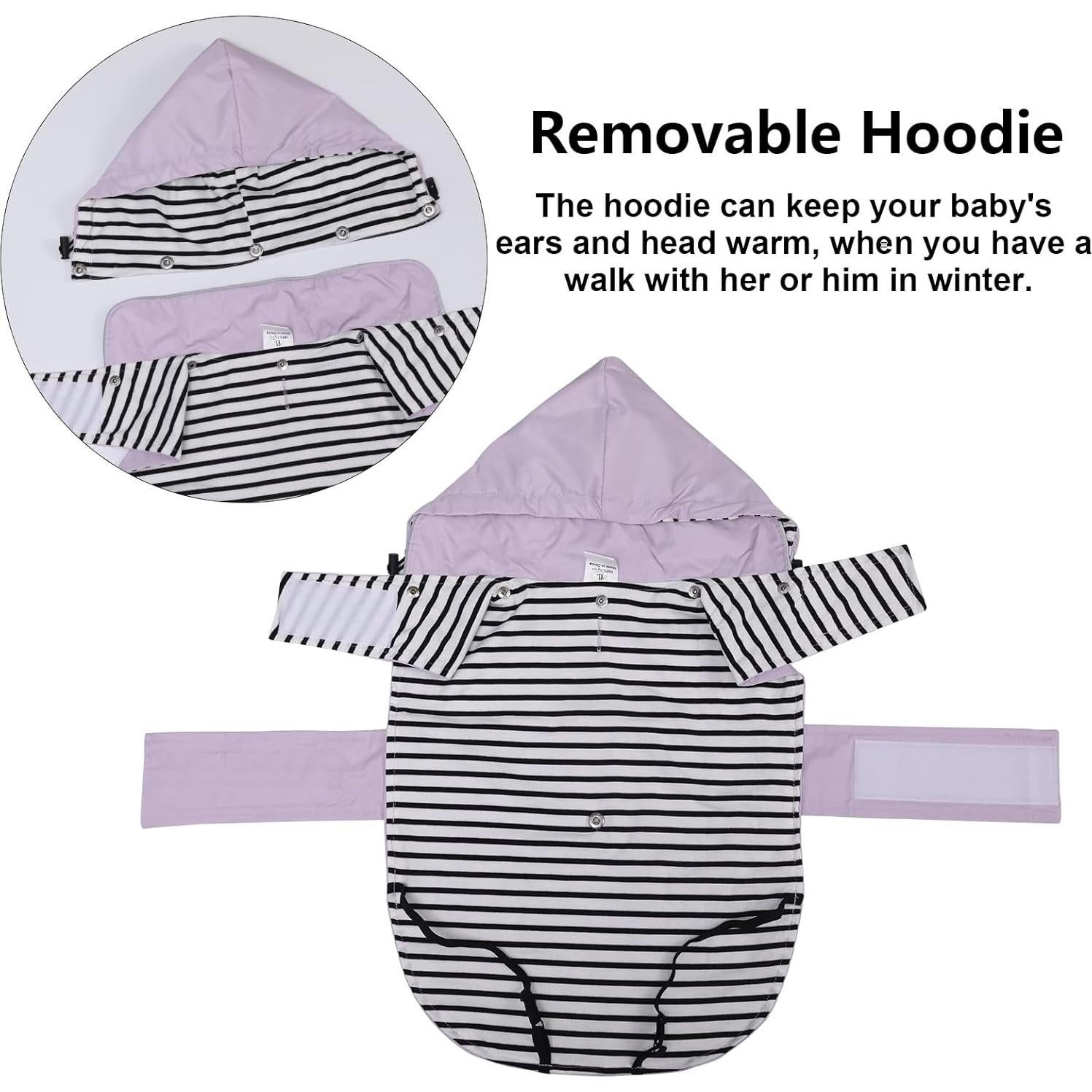 Impermeable para Perros Morezi Chaqueta Lluvia Pequeña Púrpura