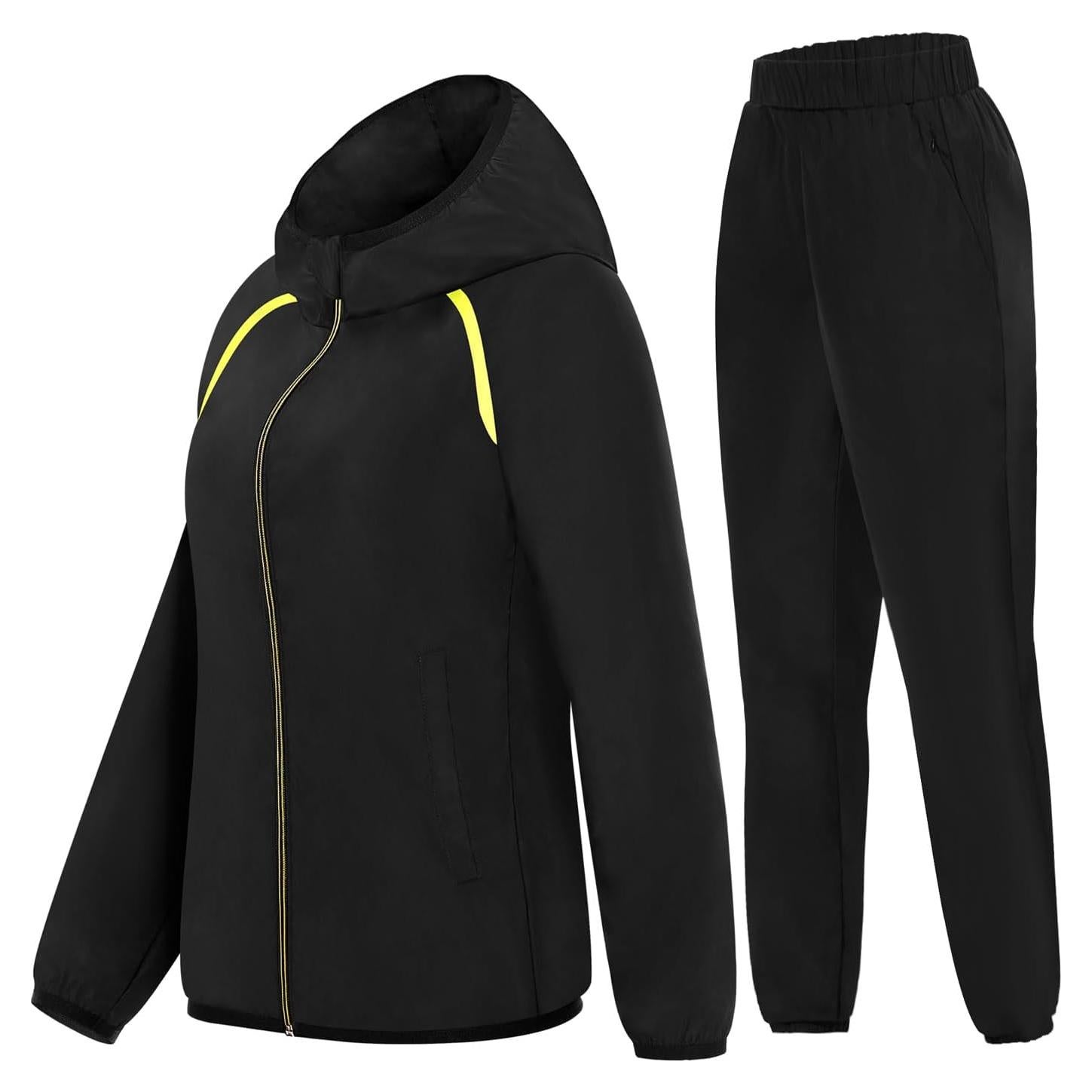 Chaqueta y Pantalones de Lluvia NINGMI para Mujeres Impermeables