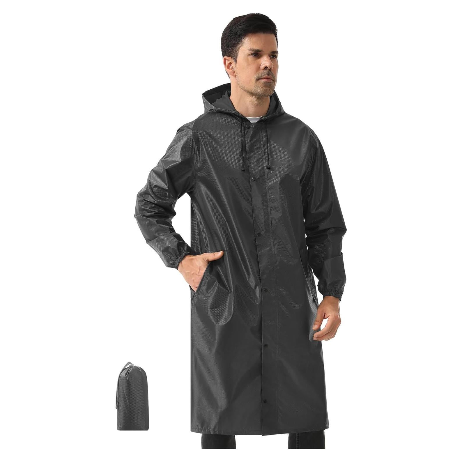Abrigo de Lluvia Largo Hombre iCreek X-Large Impermeable