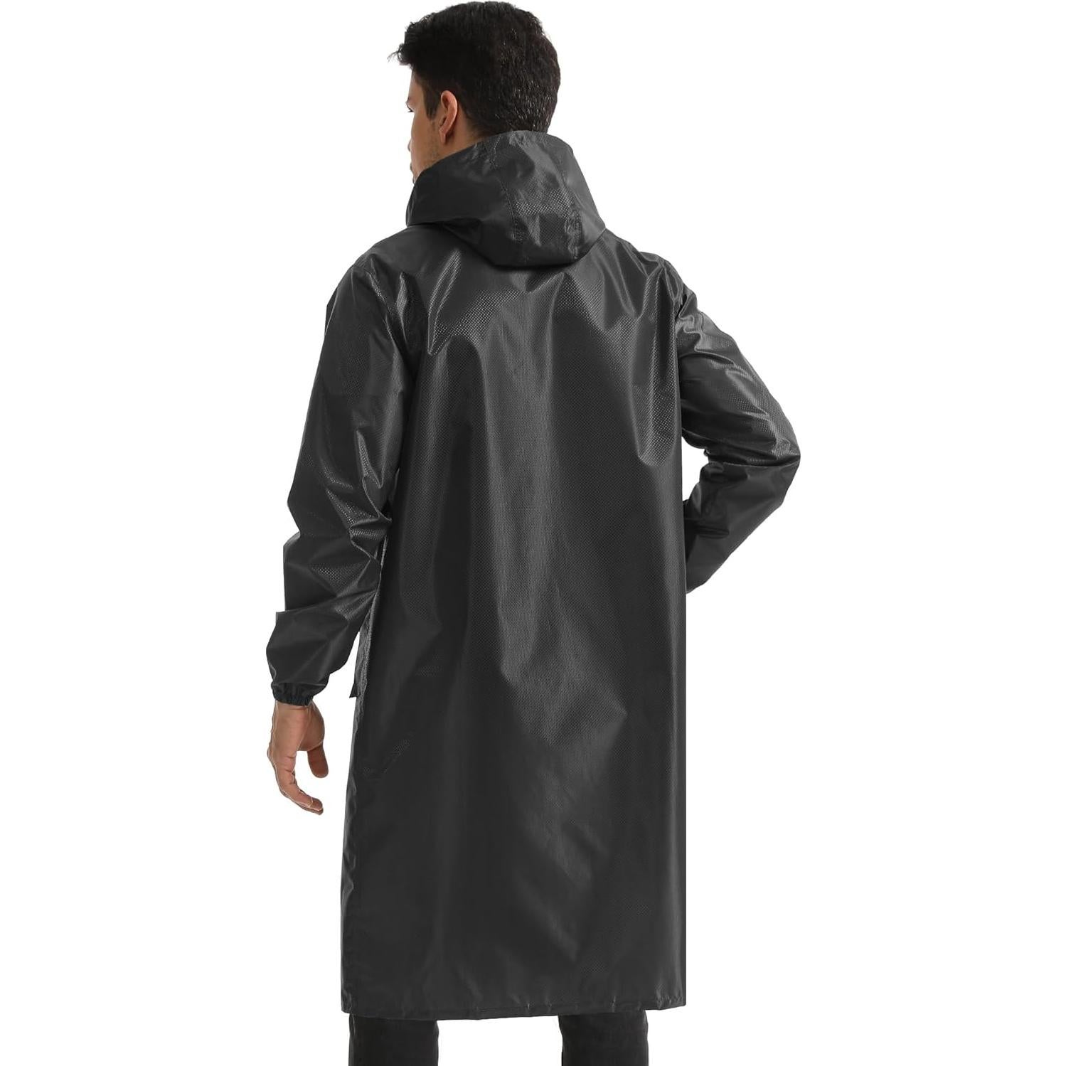 Abrigo de Lluvia Largo Hombre iCreek X-Large Impermeable
