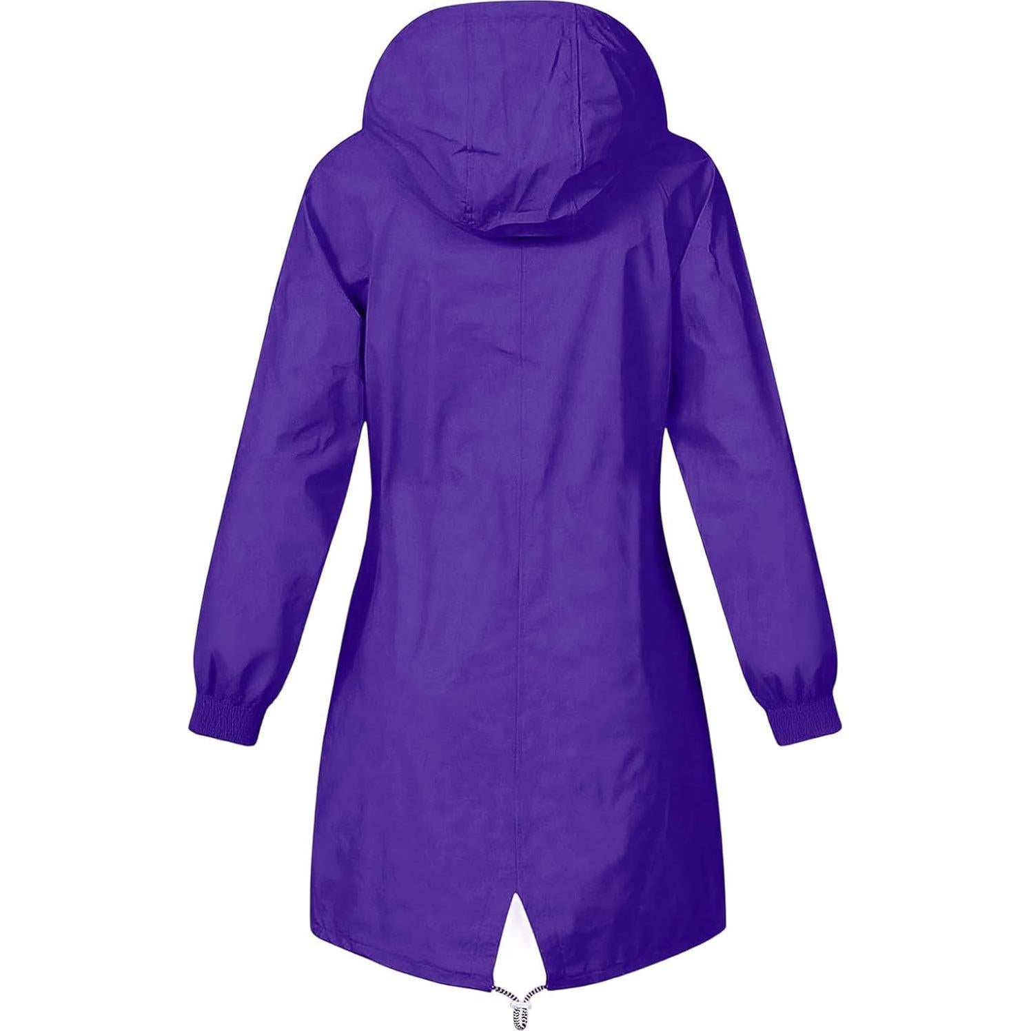 Chaqueta Ligera Impermeable Fartey para Mujeres 3X-Grande