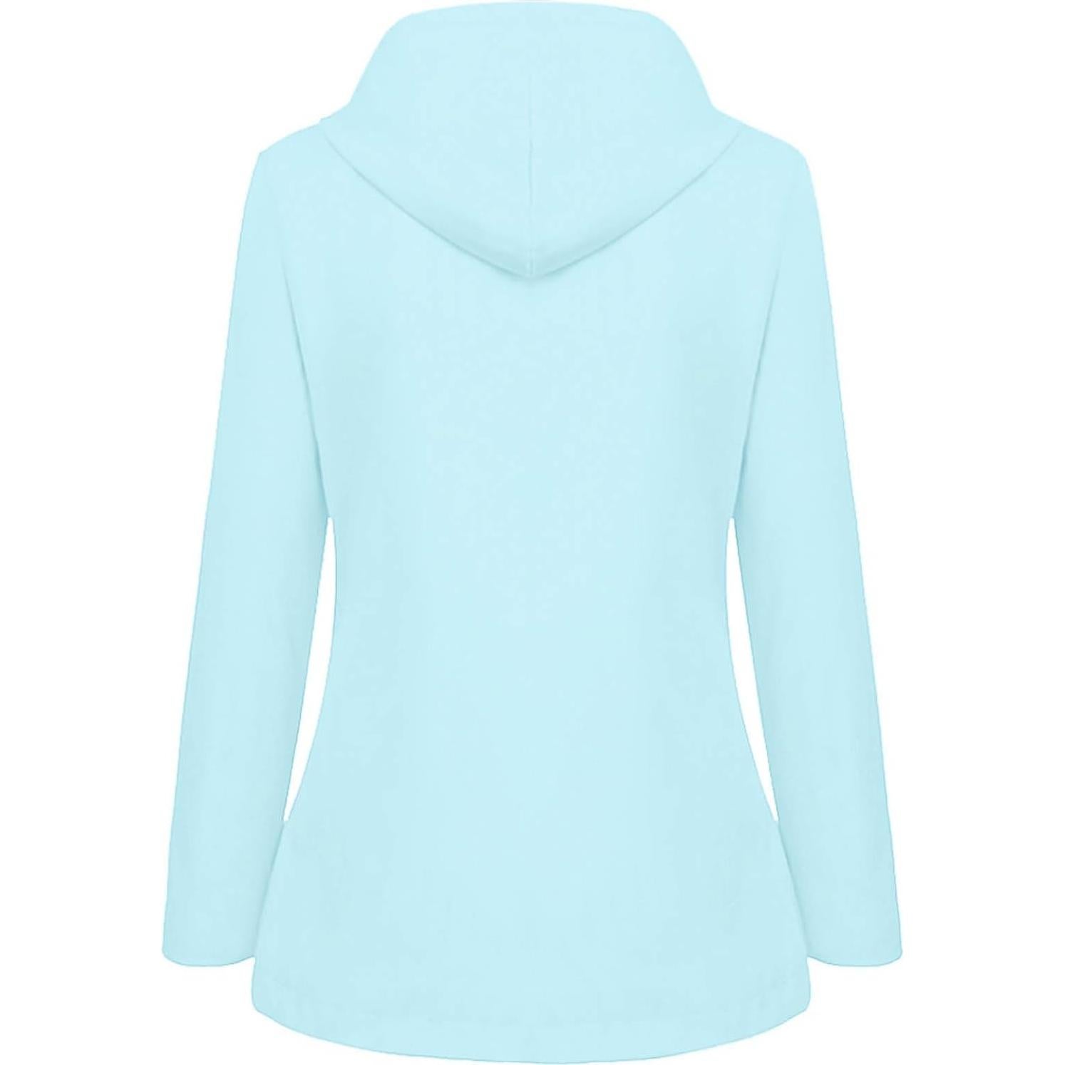 Chaqueta Impermeable para Mujeres Wadyob Azul X-Large