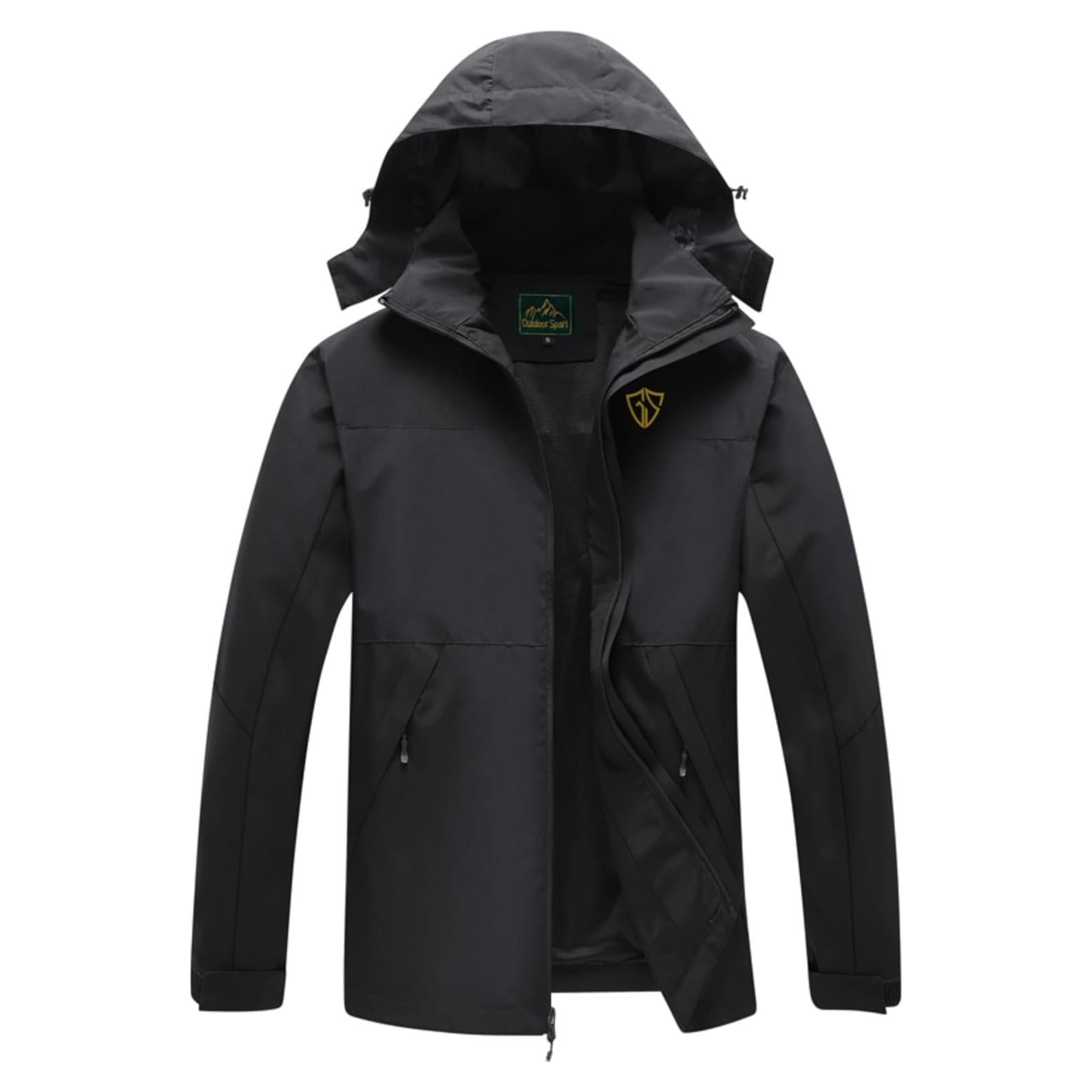 Chaqueta de Lluvia Impermeable GIISAM para Hombres - Ligera y Plegable