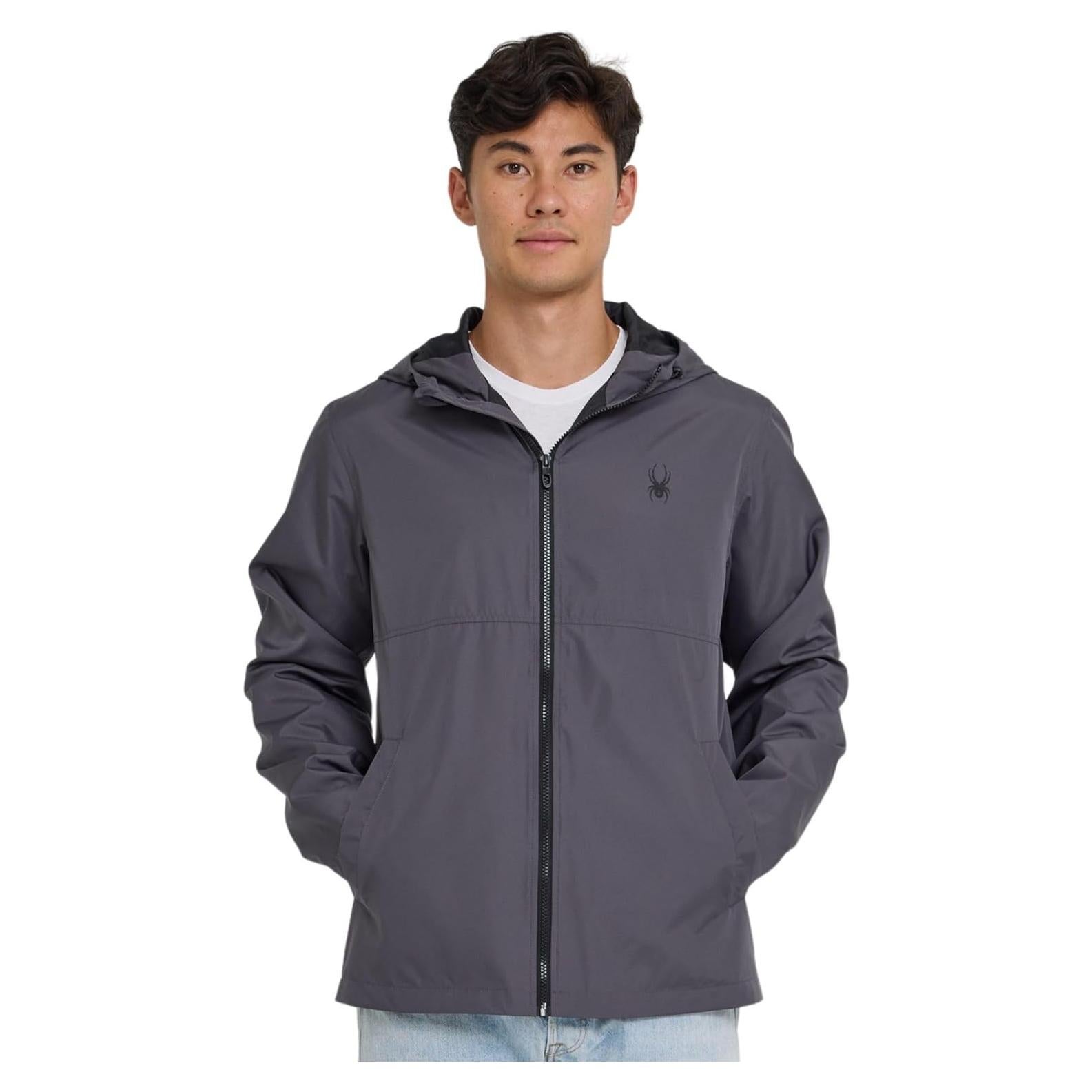 Chaqueta Impermeable Plegable para Hombre - Rompevientos Ligera