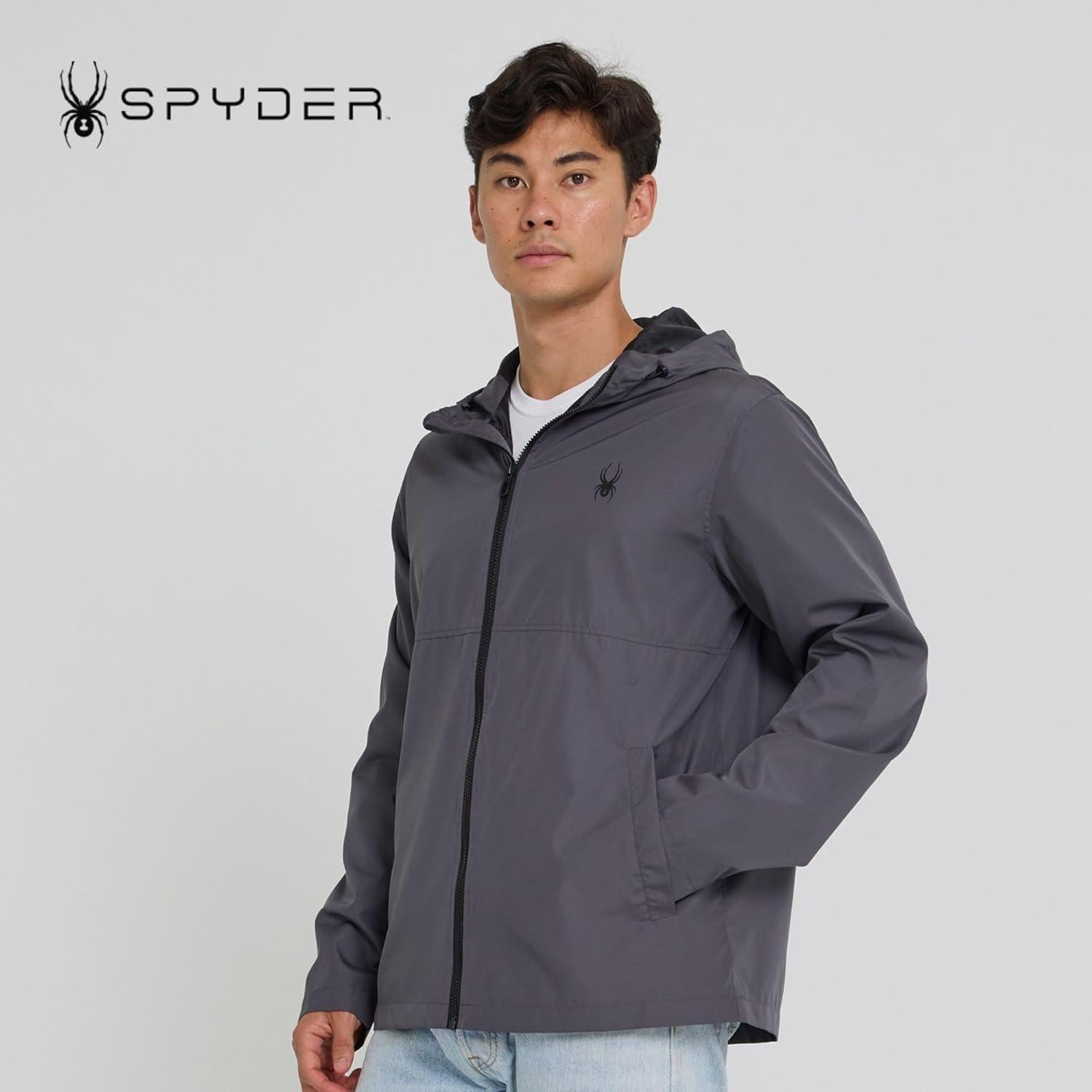 Chaqueta Impermeable Plegable para Hombre - Rompevientos Ligera