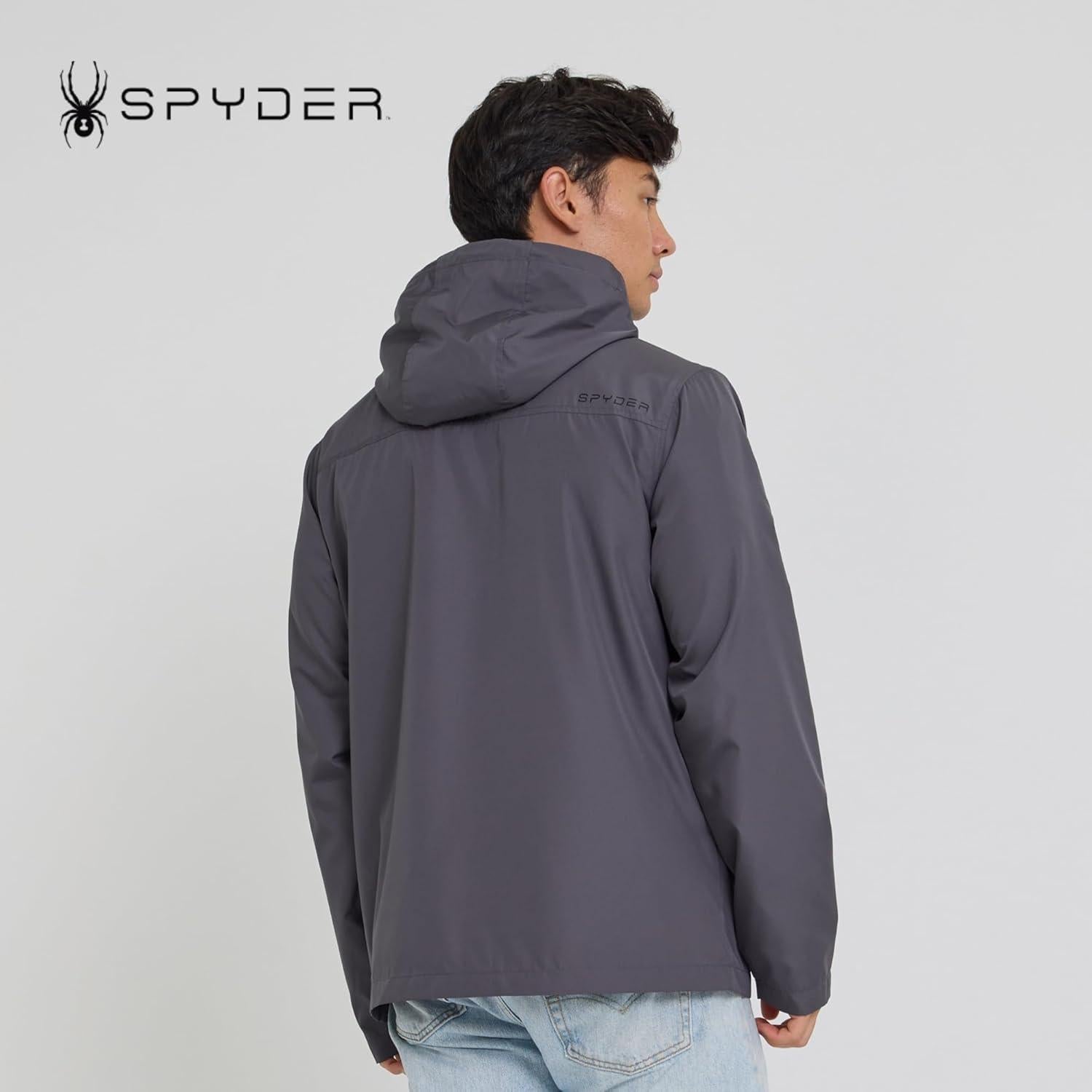 Chaqueta Impermeable Plegable para Hombre - Rompevientos Ligera