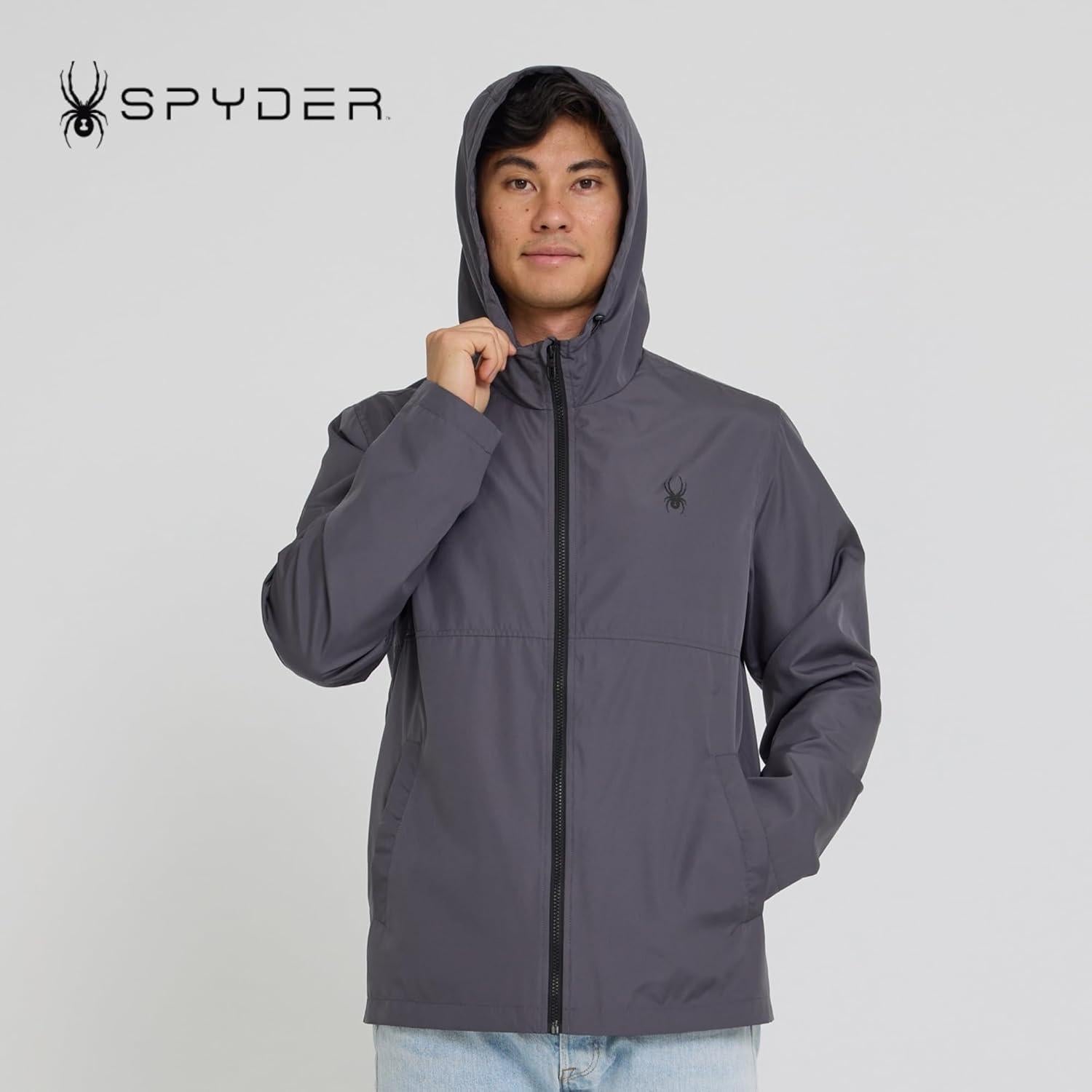 Chaqueta Impermeable Plegable para Hombre - Rompevientos Ligera