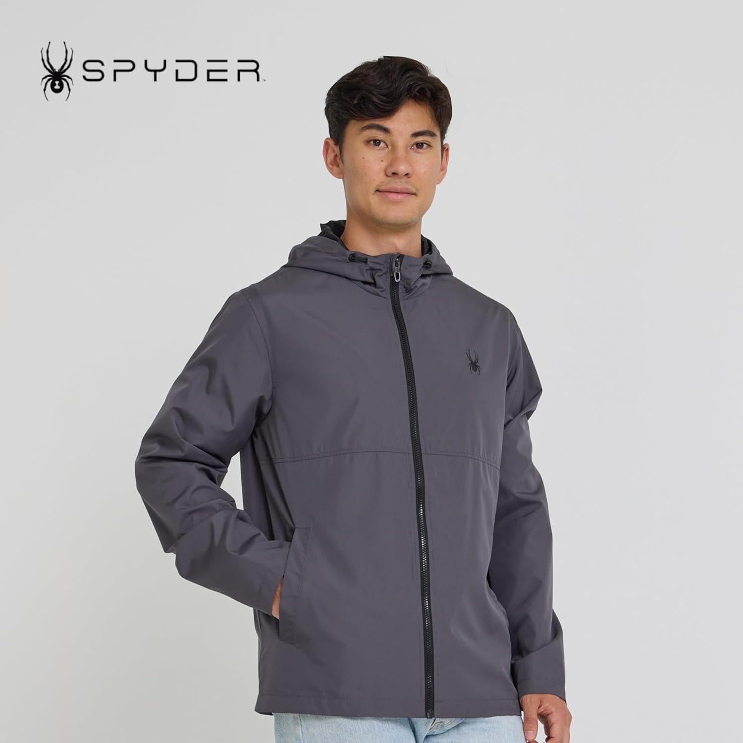 Chaqueta Impermeable Plegable para Hombre - Rompevientos Ligera
