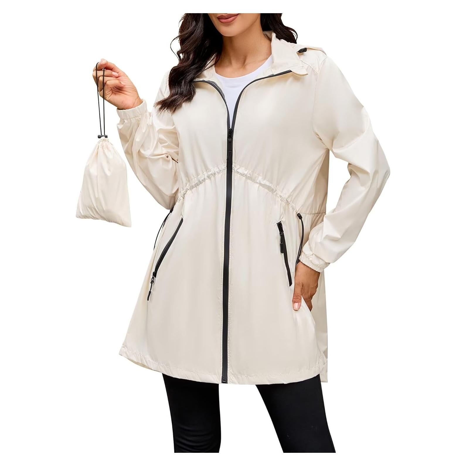 Chaqueta Cortaviento Impermeable PITINAN para Mujeres S-XXL