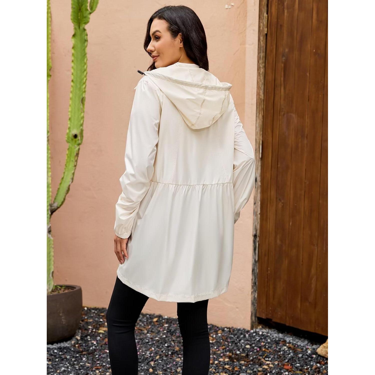 Chaqueta Cortaviento Impermeable PITINAN para Mujeres S-XXL