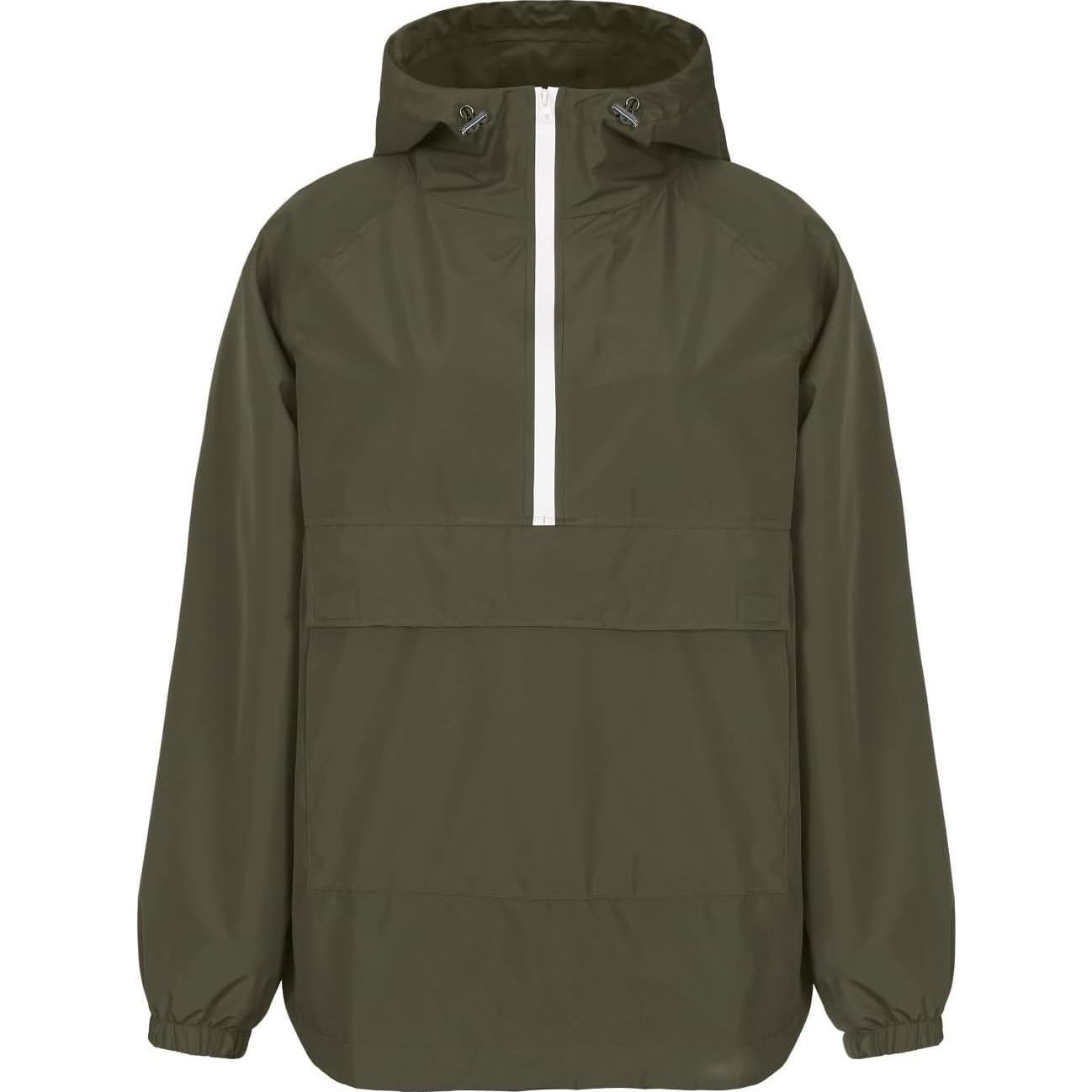 Chaqueta Impermeable Ligera PESION para Mujeres Verde Militar