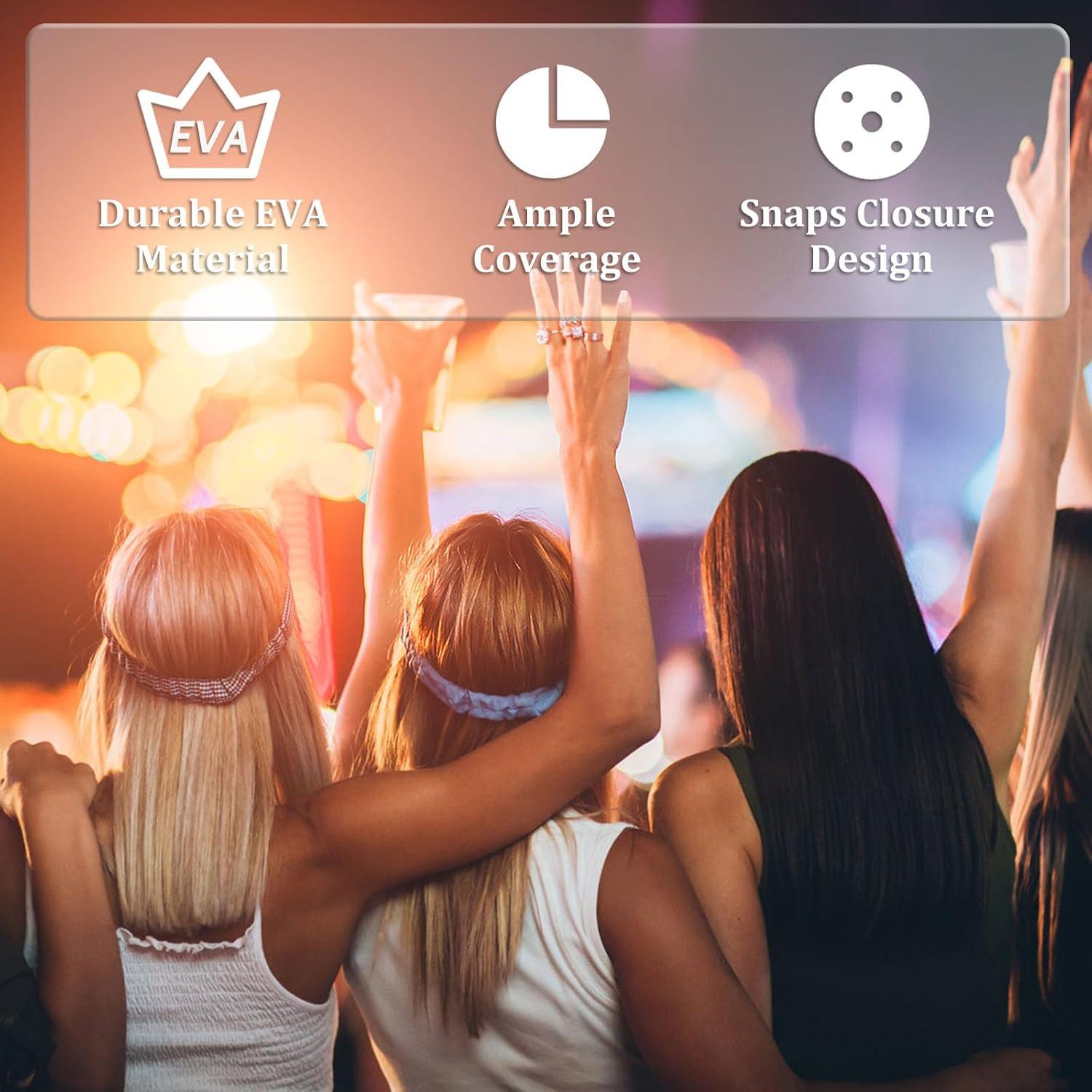 Ponchos de Lluvia Reutilizables EVA para Adultos - 2 Paquetes