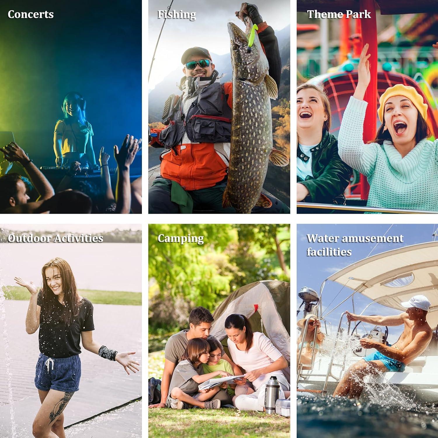 Ponchos de Lluvia Reutilizables EVA para Adultos - 2 Paquetes