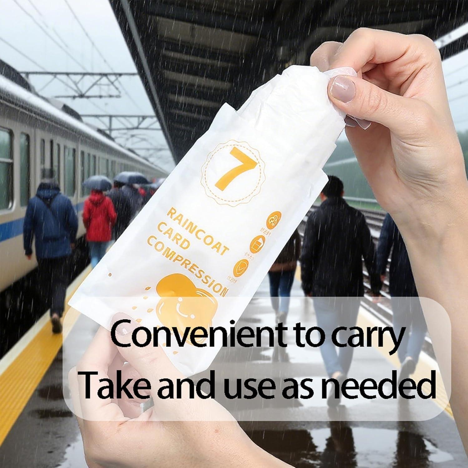 Impermeable desechable Zhenyoubml con capucha y cubiertas de botas